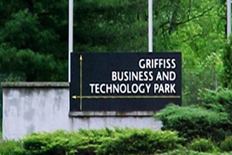 Grifiss Business & Technology Park sign