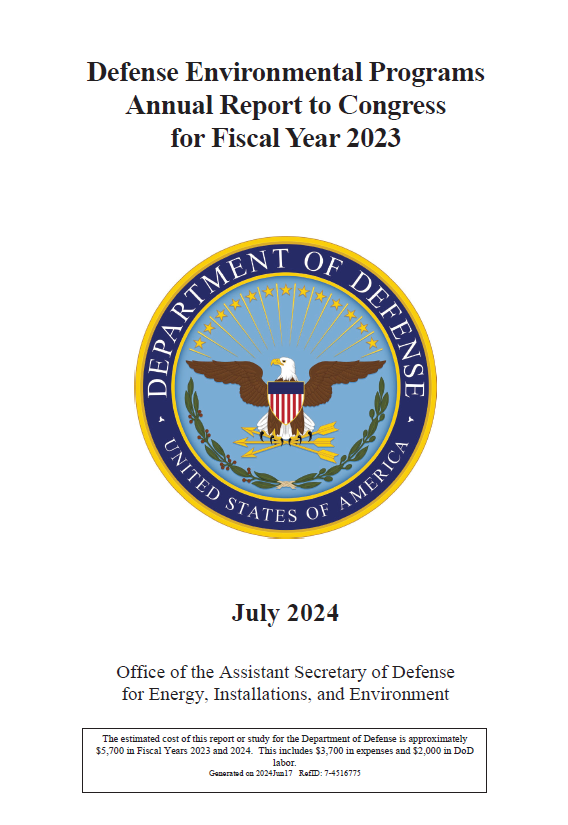 Thumbnail image for FY23 DEP ARC report