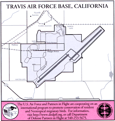 Travis Air Force Base, California (map)