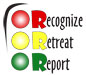 3Rs poster: Recognize, Retreat, Report